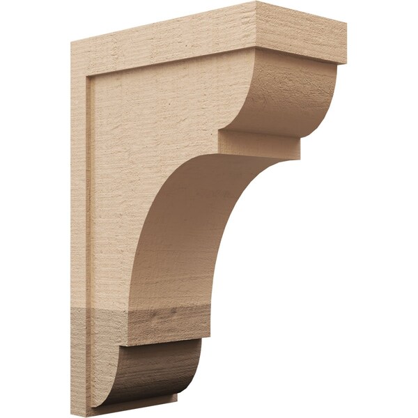 Ekena Millwork 10"W x 20"D x 30"H Classic Bryant Rough Cedar Woodgrain TimberThane Corbel, Primed Tan CORUR10X20X30BRYRCPR - main